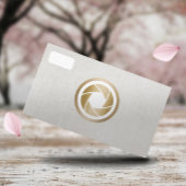 フォトグラファーモダンカメラエレガント撮影 名刺