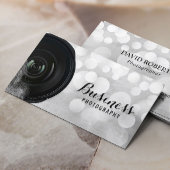 フォトグラファーモダンカメラ銀写真 名刺