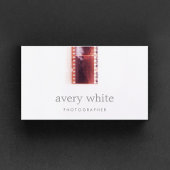 フォトグラファーヴィンテージカメラフィルム 名刺