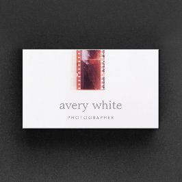 フォトグラファーヴィンテージカメラフィルム 名刺