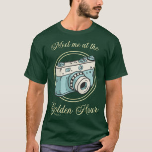 フォトグラファーヴィンテージカメラ Tシャツ
