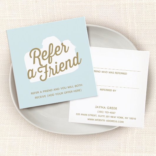 フォトグラファー写真お客様の紹介 紹介カード