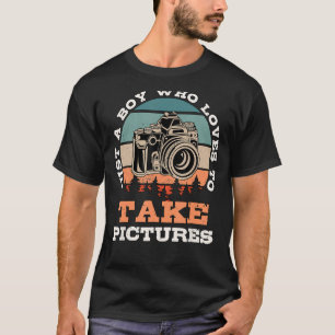 フォトグラファー写真を撮るのが大好き写真 Tシャツ