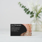 フォトグラファー名刺 名刺 (スタンド正面)