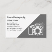 フォトグラファー名刺 名刺 (正面)