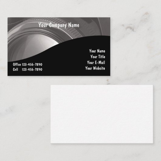 フォトグラファー名刺 名刺 (正面/裏面)