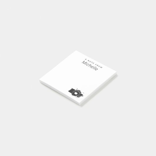 フォトグラファー名前をカスタムするからのメモ ポストイット (アングル)