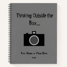 フォトグラファー向けのスパイラルクラスノートブック