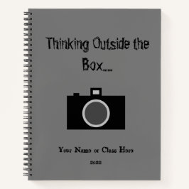 フォトグラファー向けのスパイラルクラスノートブック ノートブック