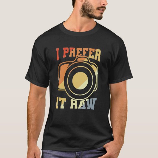 フォトグラファー引用文写真家 Tシャツ (正面)