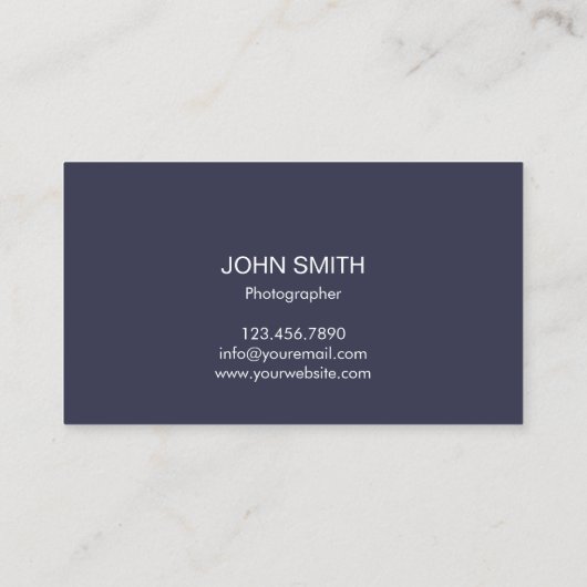 フォトグラファー抽象芸術ラモダンイト撮影 名刺 (裏面)