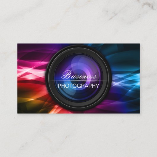 フォトグラファー抽象芸術ラモダンイト撮影 名刺 (正面)