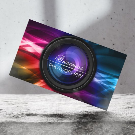 フォトグラファー抽象芸術ラモダンイト撮影 名刺