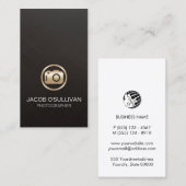 フォトグラファー撮影カメラ 名刺 (正面/裏面)