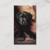 フォトグラファー撮影写真テンプレートマーケティング 名刺 (正面)