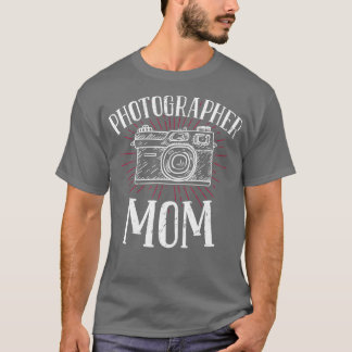 フォトグラファー母 – 写真カメラ Tシャツ