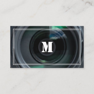 フォトグラファー用フレームDSLRカメラレンズ 名刺