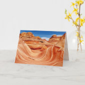 フォトグラファー空白のズ・パラダイス・ザ・ウェーブ・グリーティング カード (黄色い花)