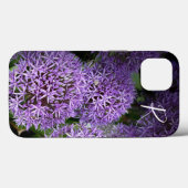 フォトグラファー紫色の花モノグラム Case-Mate iPhoneケース (裏面 (横))