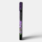 フォトグラファー紫色の花モノグラム Case-Mate iPhoneケース (裏面 / 左)