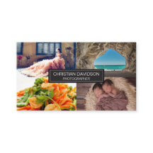 フォトグラファー、カスタマイズ可能、4枚の写真