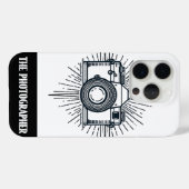 フォトグラファー ミニマル タロット スタイルの写真 Case-Mate iPhoneケース (裏面 (横))