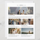 フォトグラファーAbout Meページテンプレート (裏面)