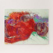 フォトグラファーAfrocentric ジグソーパズル (横)