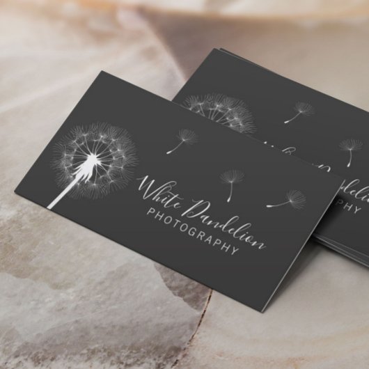 フォトグラファーDark Gray Dandelion写真 名刺