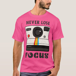 フォトグラファーFocus 70sフォトカメラヴィンテージ Tシャツ