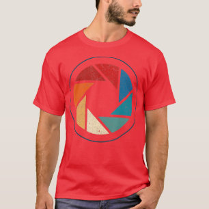 フォトグラファーLens PhotographersレトロCamera Photo Tシャツ
