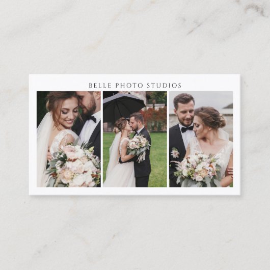 フォトグラファーPhoto Collage Studio Manager 名刺 (正面)