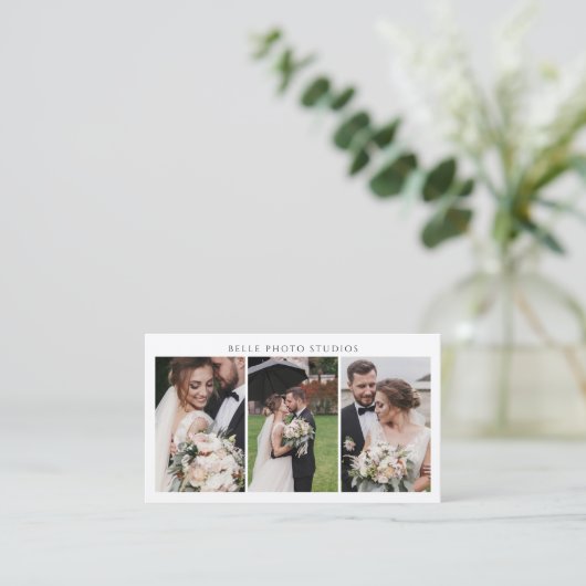 フォトグラファーPhoto Collage Studio Manager 名刺 (スタンド正面)