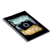 フォトグラファーT型 – ヴィンテージレトロカメラ ノートブック (右側)