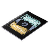 フォトグラファーT型 – ヴィンテージレトロカメラ ノートブック (左側)