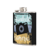 フォトグラファーT型 – ヴィンテージレトロカメラ フラスク (左)