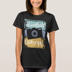 フォトグラファーT型 – ヴィンテージレトロカメラ Tシャツ