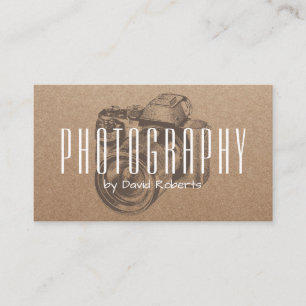 フォトグラフィープロフェッショナルカメララスティッククラフト 名刺