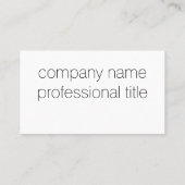 フォトグラフィー |カメラレンズ 名刺 (裏面)