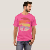 フォトグラフィーTシャツ。レトロスタイルの写真家 Tシャツ (正面フル)