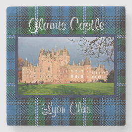 フォトグラミーキャッスルスコットランド – リヨンファミリー伝統 ストーンコースター