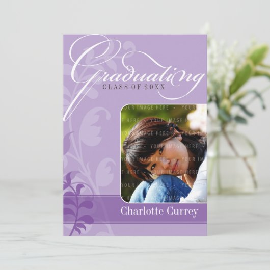 フォトグラードアナウンスパーエレガントプル 招待状 (スタンド正面)