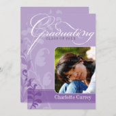 フォトグラードアナウンスパーエレガントプル 招待状 (正面/裏面)