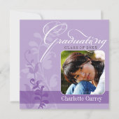 フォトグラードアナウンスパーエレガントプル 招待状 (正面)