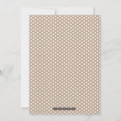 フォトグラードアナウンスメントクールラックス金ゴールドフレームクラフト 招待状 (裏面)