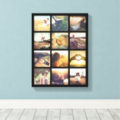 フォトグリッド キャンバスプリント (インサイチュ (ウッドフロア))
