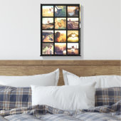 フォトグリッド キャンバスプリント (インサイチュ (寝室))