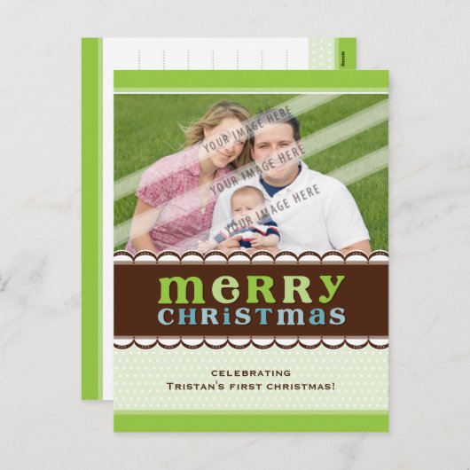 フォトグリーティングポストカード::キャンディフロス3 シーズンポストカード (正面/裏面)