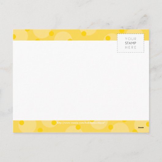 フォトグリーティングポストカード：：生意気な点在4 シーズンポストカード (裏面)