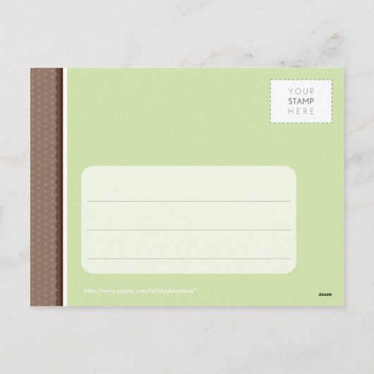 フォトグリーティングポストカ感動的キ：: joy 3 シーズンポストカード (裏面)